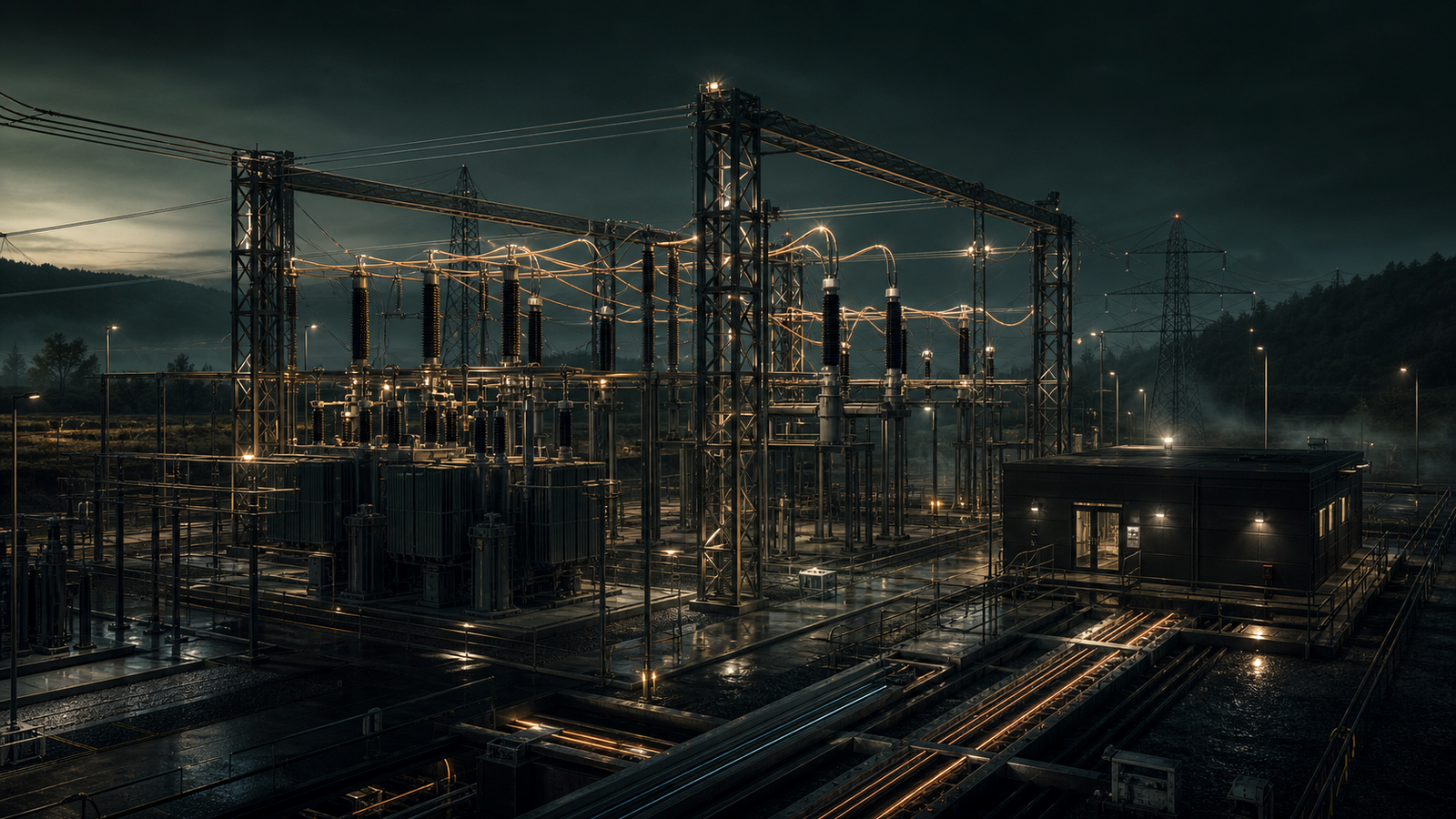 Substations, grid interfaces and high-voltage equipment
